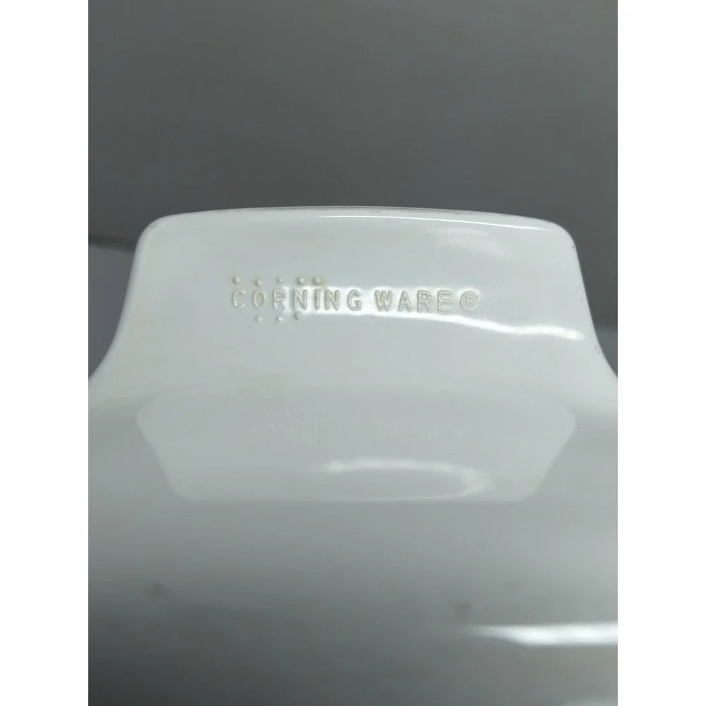 Corning Ware Country Cornflower UV Glow Pyrex Corelle 1 Qt Square Casserole Dish